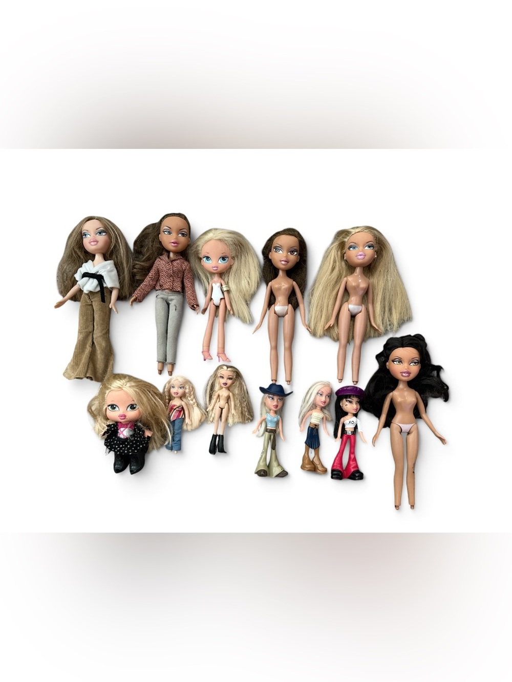 Vintage Y2K Bratz Dolls Lot Full Size & Mini MGA Entertainment